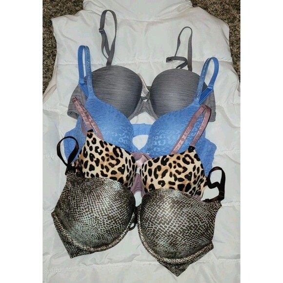 Victoria Secret Bra's Set of 4 Vaious Styles( 36B and 1 36C) - Picture 1 of 8
